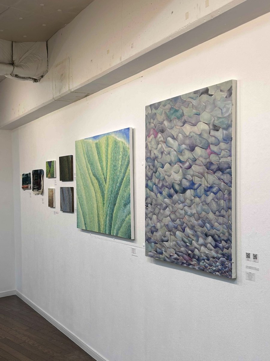 展示の様子が白けすぎてたのであげ直します