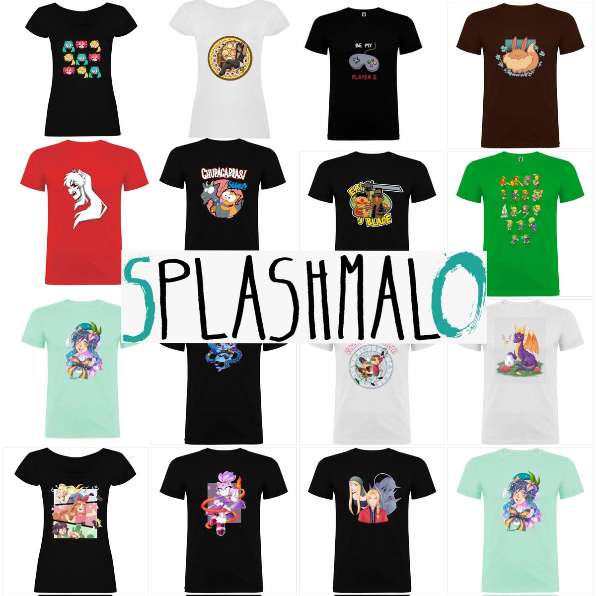 Splashmalo - Merch de artistas y CC tweet media