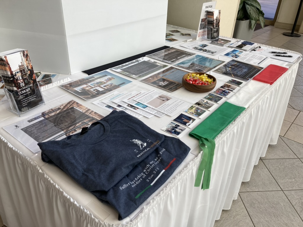PMcohort's tweet photo. It was an honor to share about the Lord's work in Italy among the brethren at McGregor Baptist for their annual Global Impact Celebration. SDG https://t.co/ePO3ad25WQ