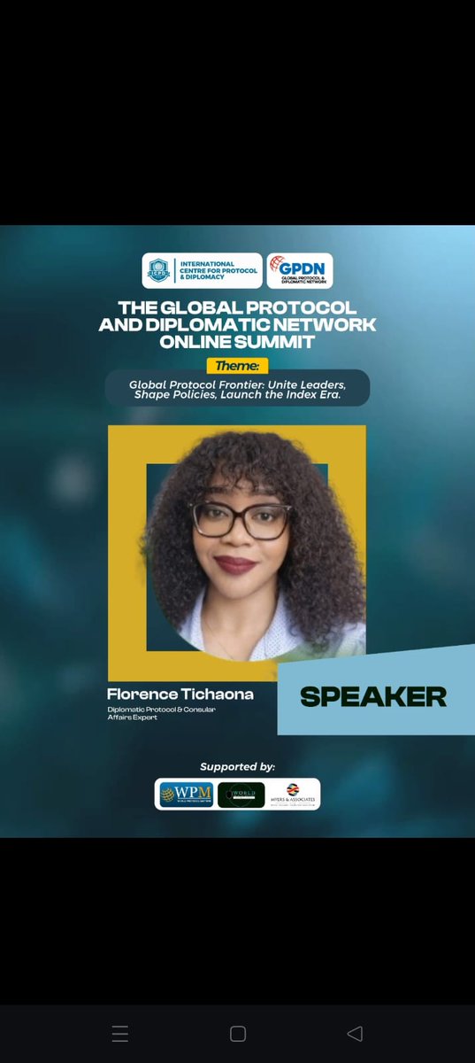 Florence Tichaona. tweet media