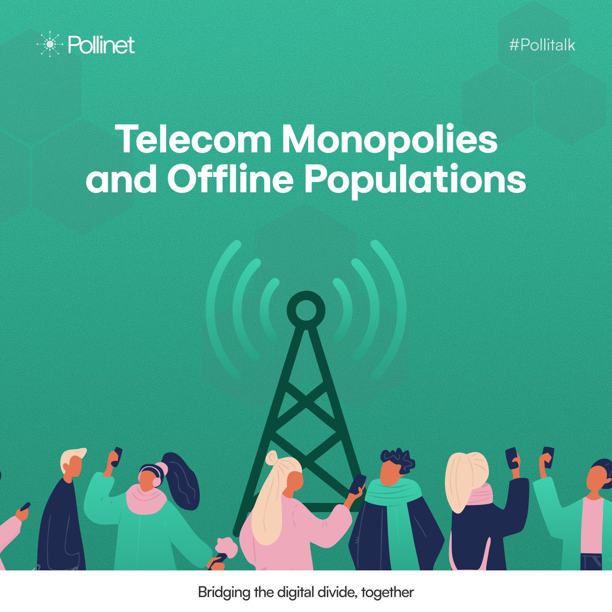 sol_pollinet's tweet photo. Telecom Monopolies and Offline Populations

2.2 billion people remain offline in 2026, many due to telecom monopolies controlling access, pricing out rural/offline populations, and prioritizing profits over coverage.