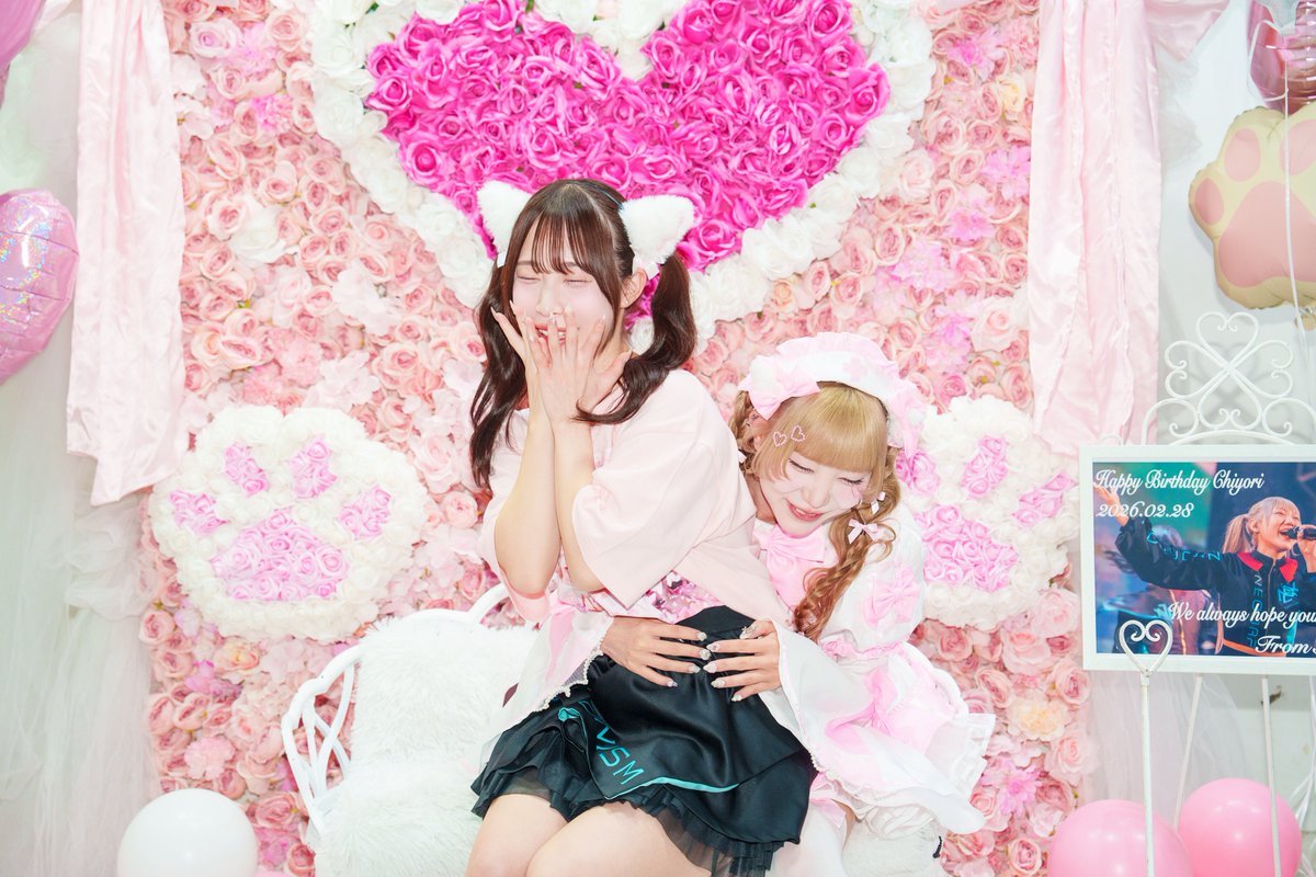 ちーちゃんわんだーにゃんど💘 ありがとうございました！！ぴんくと