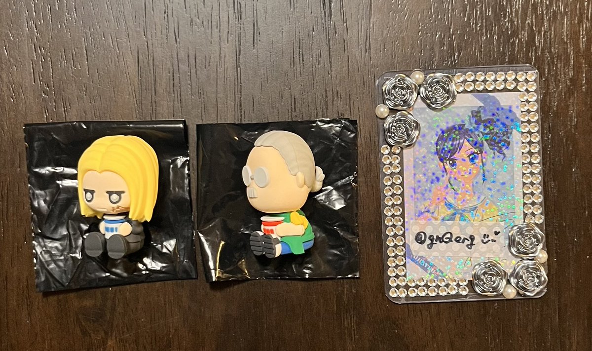 gnQerg's tweet photo. 📍交換⌇SAKAMOTODAYS サカモトデイズ CUTOT

譲⌇神々廻・坂本

求⌇南雲

︎︎⟡ リトリン必読
︎︎⟡ 郵送のみ

難しいと思いますが、お心当たりある方検索でもからよろしくお願いします⟡.· https://t.co/mlR0dgQcI6