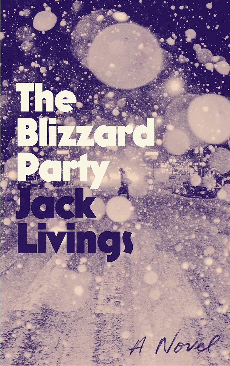 If you're snowed in this week and looking for a thematic read, check out amazon.com/Blizzard-Party… by <a href="/jack_livings/">Jack Livings</a>:

(Set in NYC during a massive blizzard, it also happens to be one of my favorite novels in recent years!)
