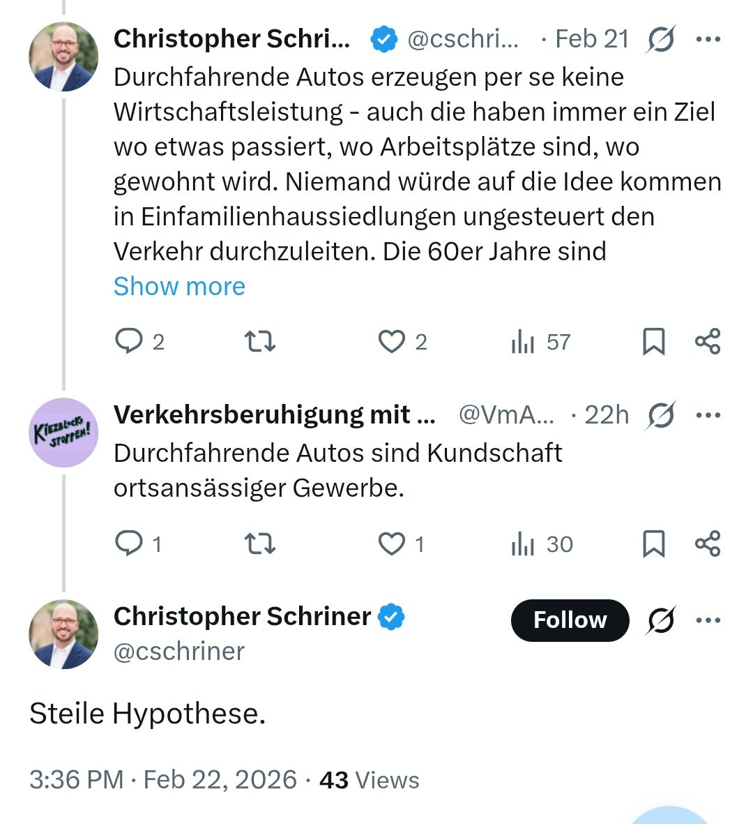 Verkehrsberuhigung mit Augenmaß e.V. 🛣️🚙 tweet media
