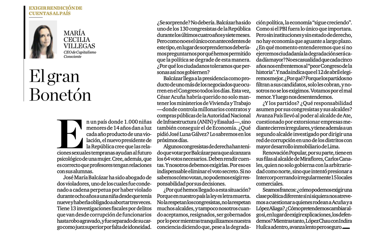 Capitalismo Consciente Peru tweet media