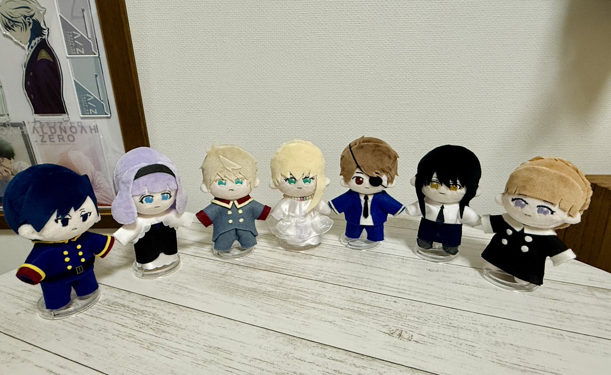 あーぜろちびぬいもいつの間にか7人まで増えた