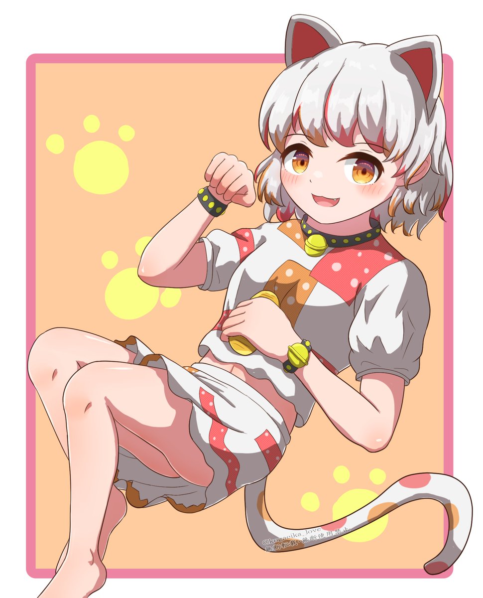 昨日の夜にあげたミケちゃんです🐱