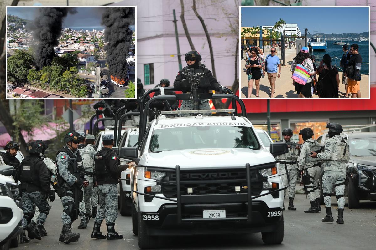 Deadly violence in Mexico spreads after cartel boss killed - as Americans warned to shelter in place trib.al/D7iEtdn