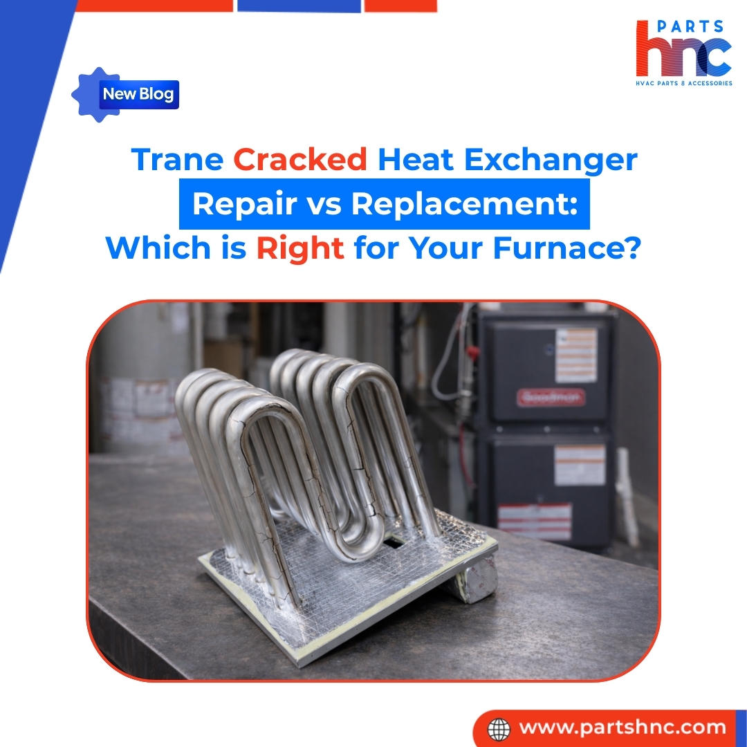 PartsHnC's tweet image. Dealing with a Trane furnace heat exchanger failure?

Should you repair or replace? We weigh the costs of parts vs. long-term energy savings to help you decide.

Read more: postly.click/8kV

#FurnaceMaintenance #HeatExchanger #HVACpartsUSA #PartsHnC #FurnaceRepair