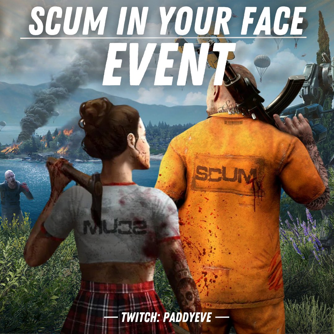 Mal kurz Twitter entstauben😅
Wir gehen mit paar leuten Dienstag auf einen SCUM Server und wollen da als große Truppe ein wenig Chaos verbreiten oder was aufn Deckel bekommen😂 Falls ihr bock habt,bei mir auf DC gibt's mehr infos oder gerne ne PN raushauen #streamer #TwitchDE