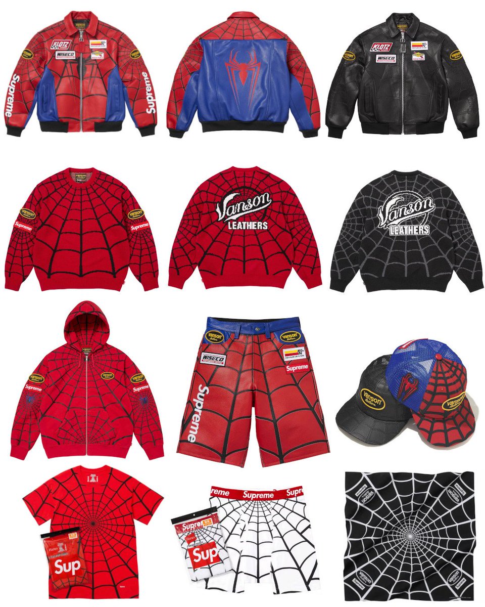 スパイダーマン ベロアジャケット supreme