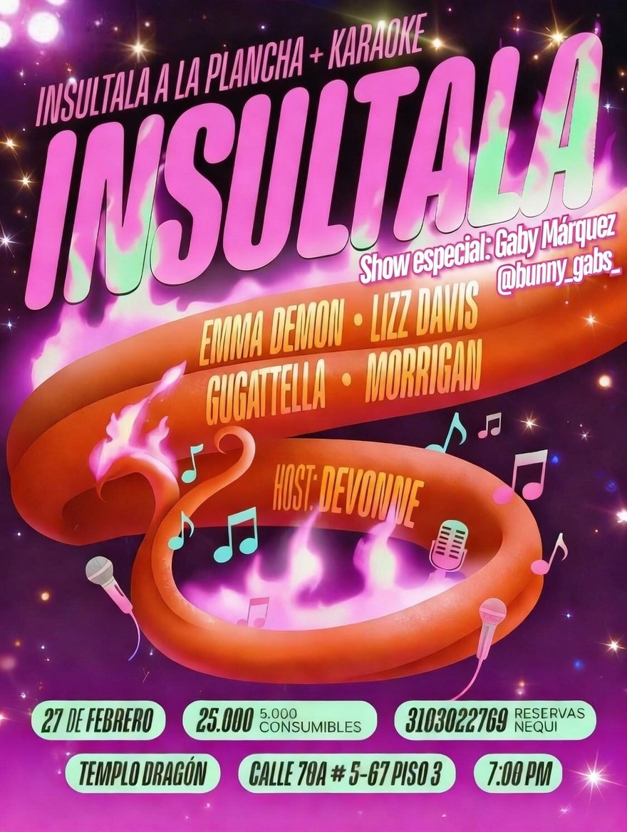 Nos vemos en el karaoke y noche de plancha este Viernes ?