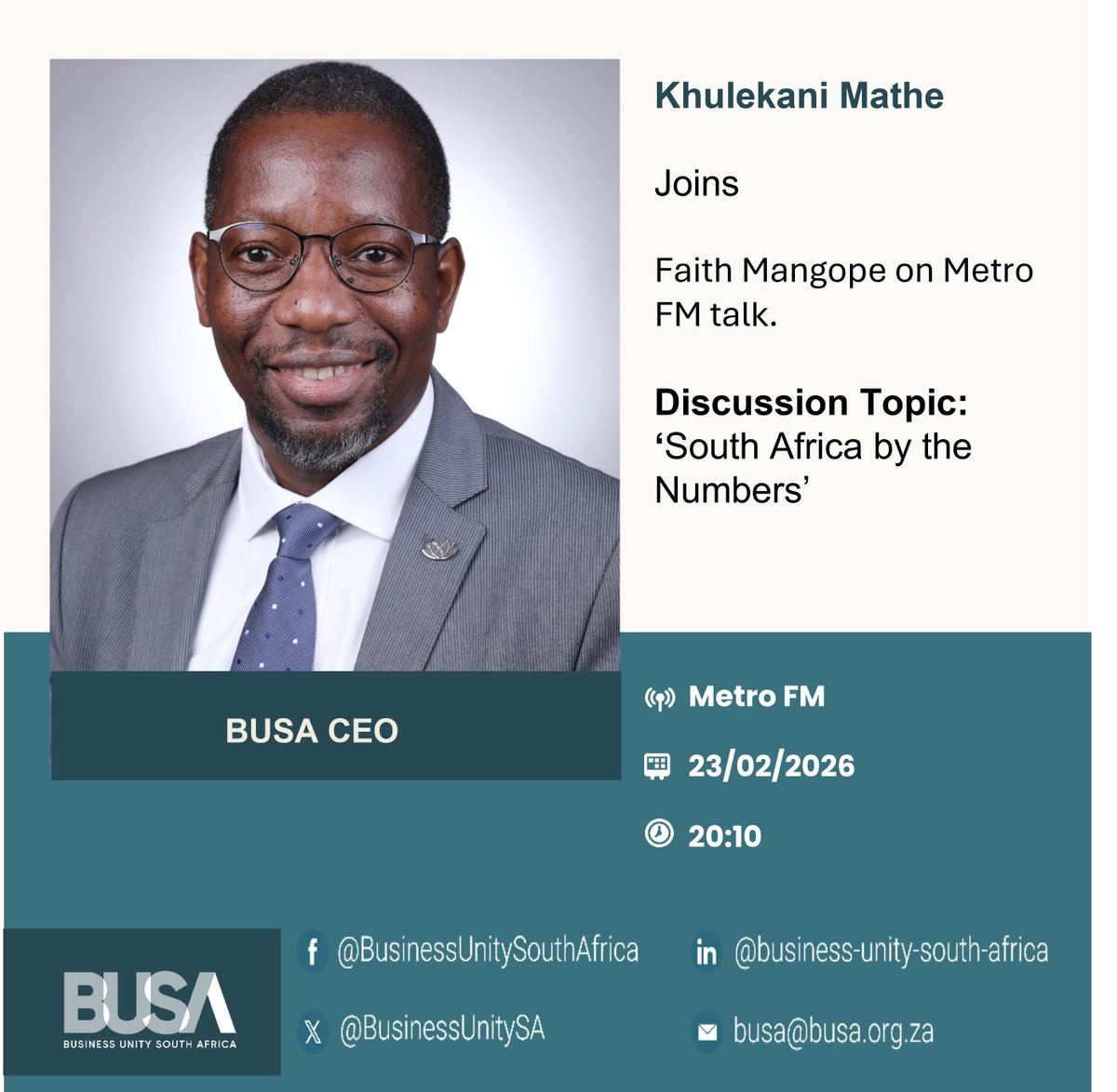 BusinessUnitySA tweet media