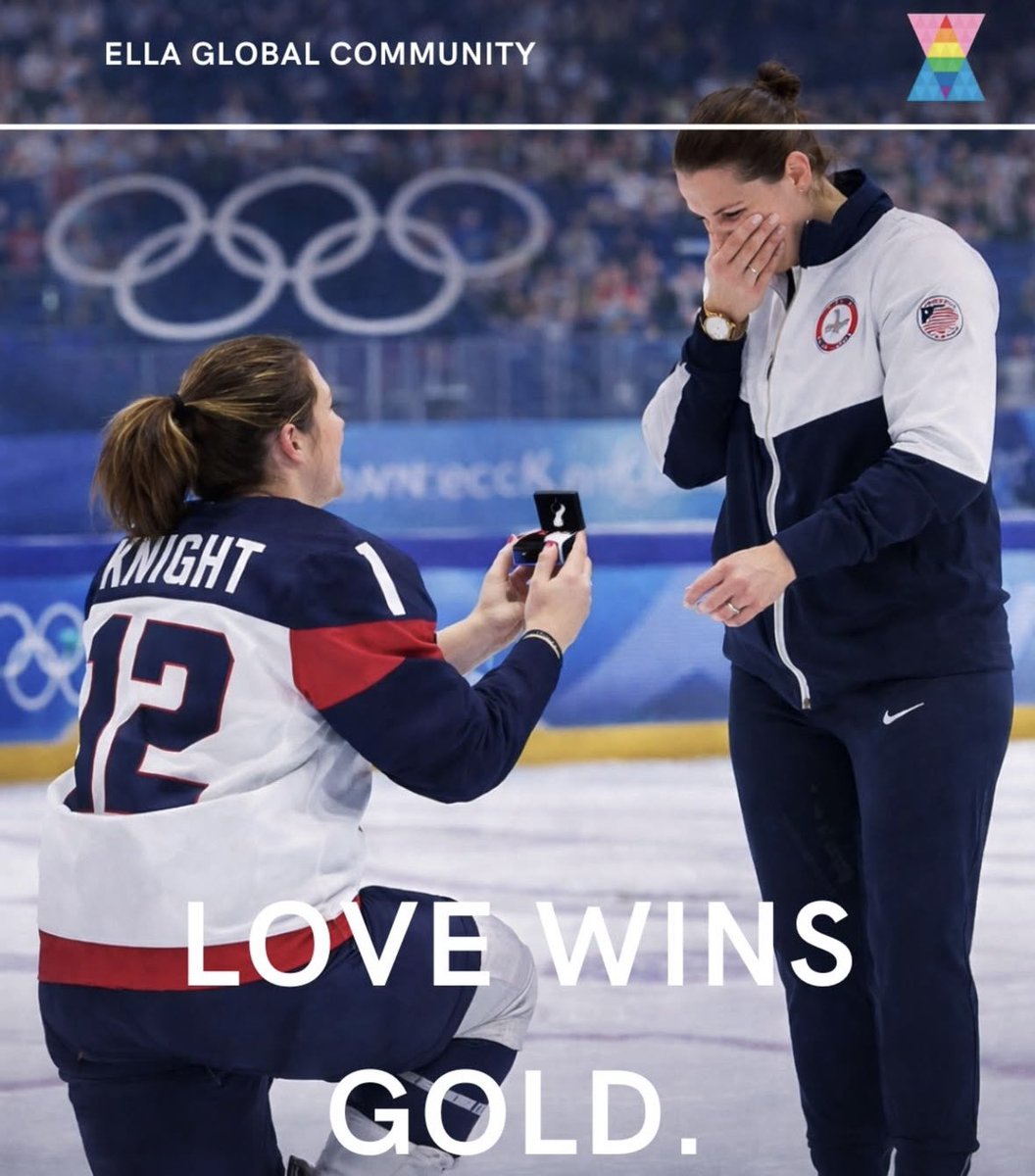 金メダルとってそのままプロポーズとか
素敵すぎる！✨☺️