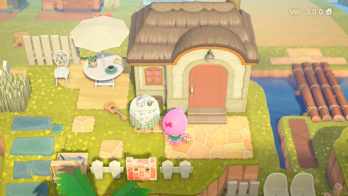 最近あつ森にハマってる🥹島クリ楽しい