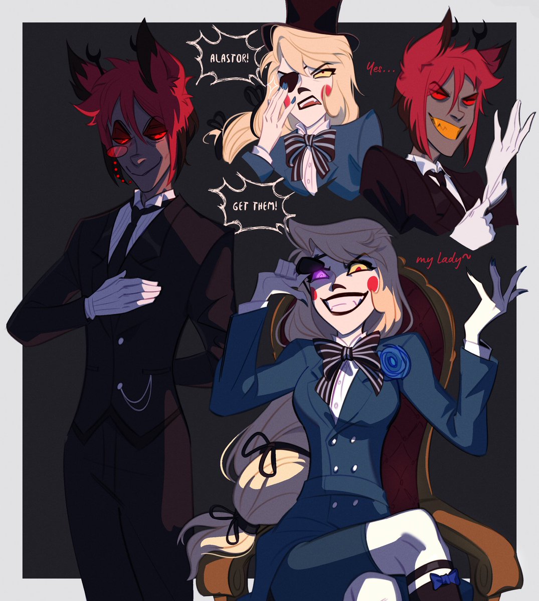 She made a deal with a demon.
But who is she going to take revenge on?

#HazbinHotel #Alastor #Charlie