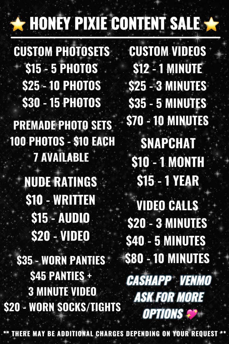 ‼️‼️ CONTENT SALE ‼️‼️
Let me know if you’re interested in any content or if you have any questions! 
Any support always means the world
🥰✨