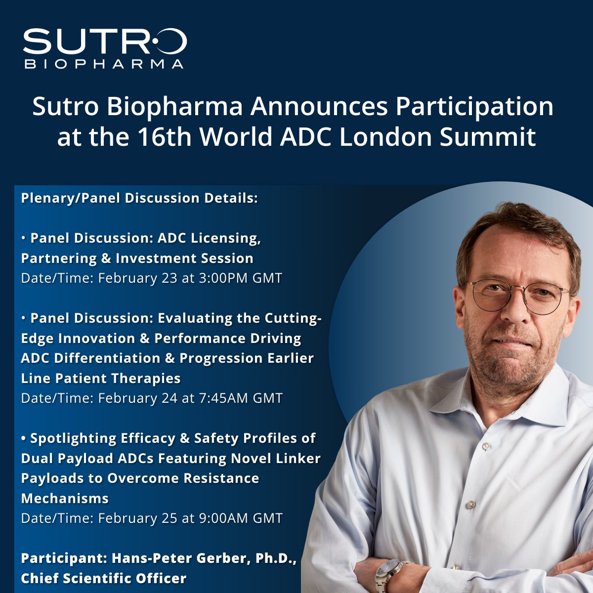 Sutro Biopharma tweet media