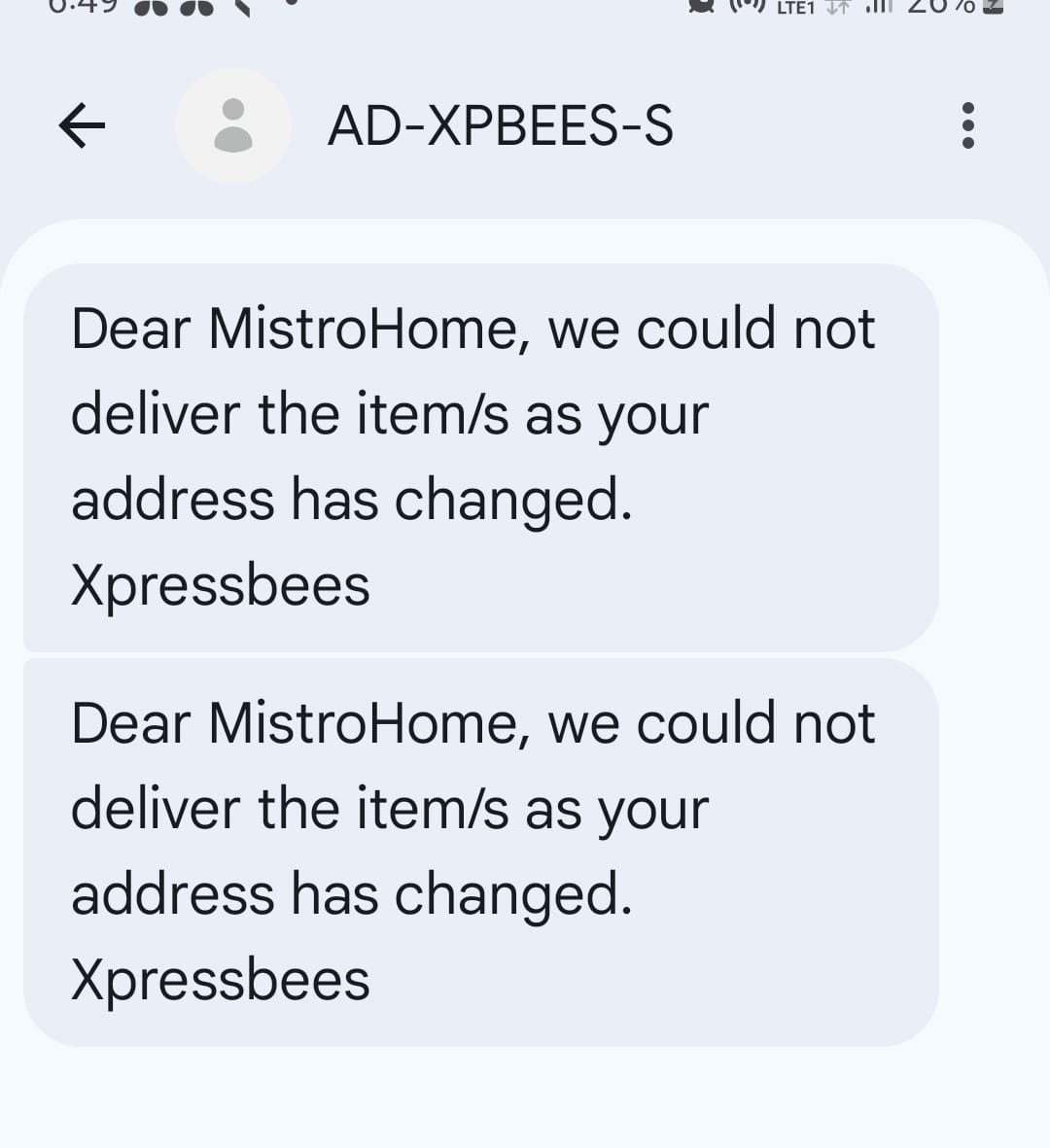 RahulKrishnSha1's tweet photo. Extremely disappointed with service from @XpressBees_IN

Multiple RTO are missing at Muzaffarnagar hub. Fake delivery attempt SMS sent but no attempt was made.

AWBs:
2340961866623
234095430772695
234095439871328
234095438478121
234095426120652
234095411909357
234095402217394 https://t.co/rkczcxR7ax