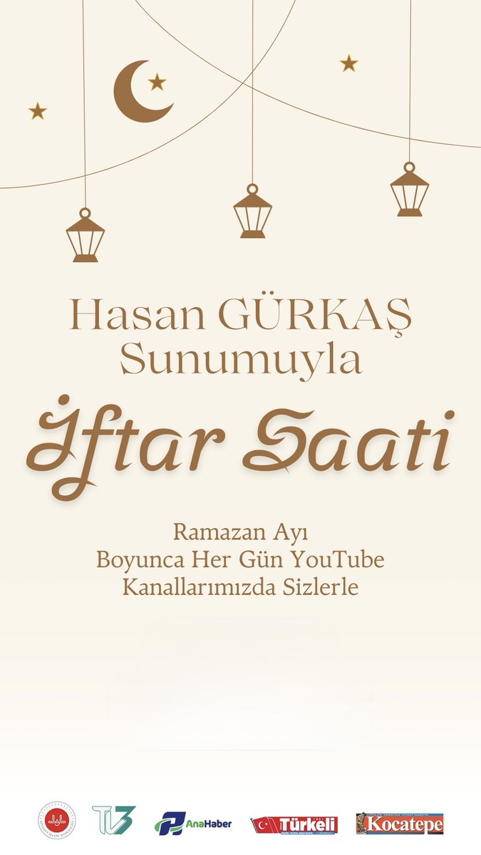Ramazan boyunca İftar Saati  Tv3’de 
#afyonkarahisar #afyon #tv3tr #RamazanRuhunuYaşat #RamadanMubarak #hosgeldinramazan #iftar 
#pazartesi 
youtube.com/watch?v=CMHThI… 
23.02.2026