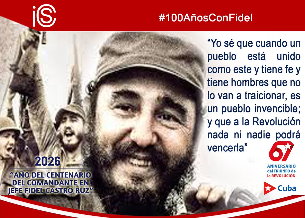 Por muy complejos que sean los tiempos #CubaVencerá, porque tenemos un pueblo firme, valiente, unido, que sabe bien de qué lado está el deber y tiene la luz de #Fidel que guía hacia el futuro luminoso a la Patria. 
#100AñosConFidel #CubaCoopera #BMCGuineaBissau #UnidosXCuba