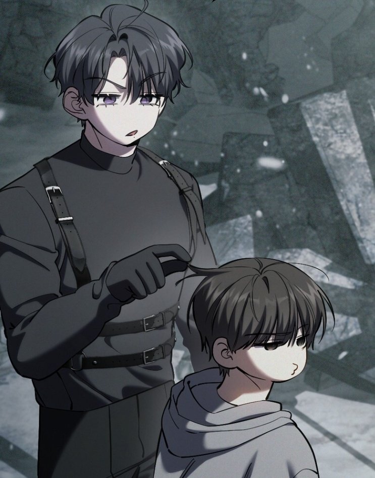 여러분!! The most powerful hunter in the world (plus his thousand faces) and his husband, oh uijae I love you so mucho