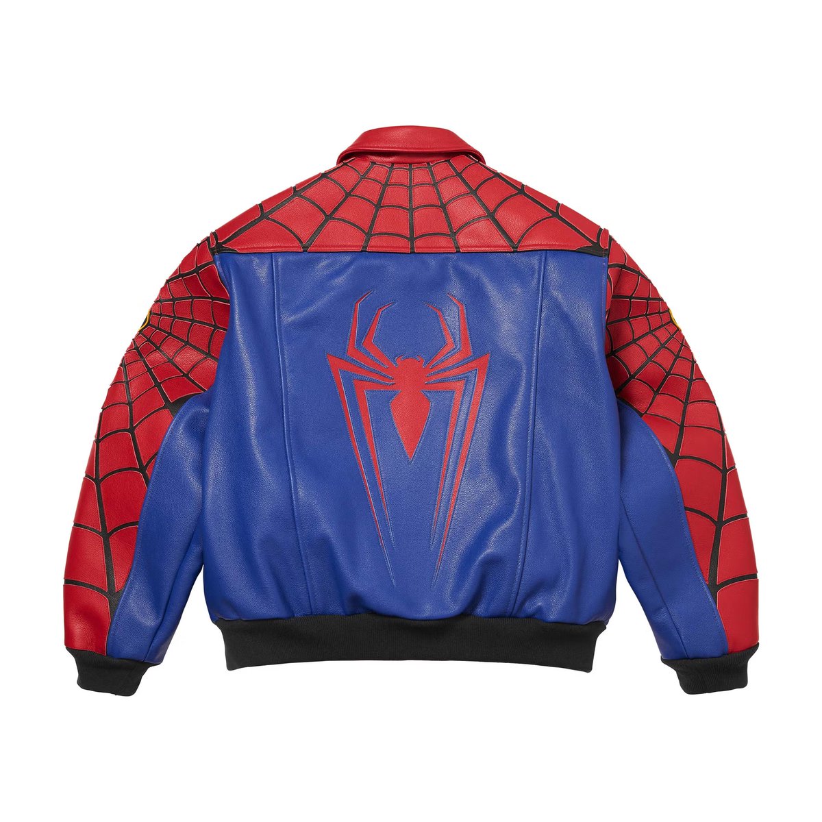 houseofheat's tweet photo. Supreme®/Vanson Leathers® Spider-Man Jacket (SS26) 🕸️ https://t.co/vabEiCyM1w