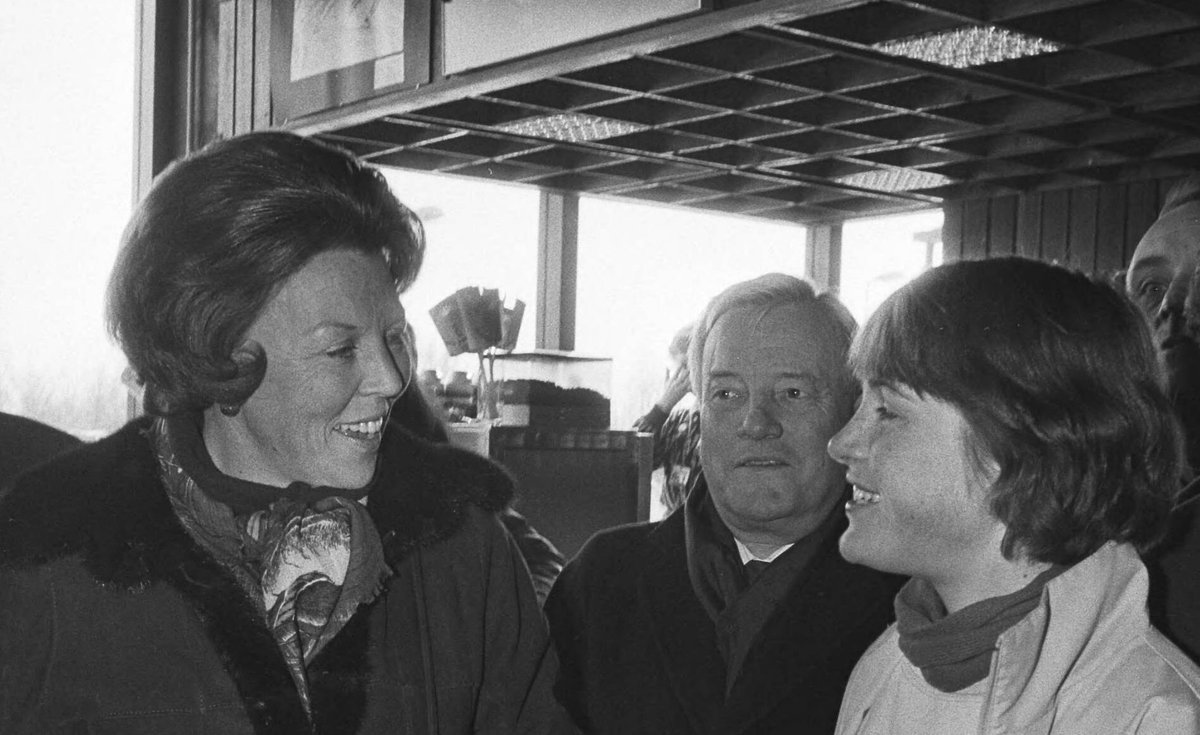 Yvonne van Gennip was de eerste olympiër die door het Koninklijk Huis werd uitgenodigd
sportgeschiedenis.nl/olympische-spe…