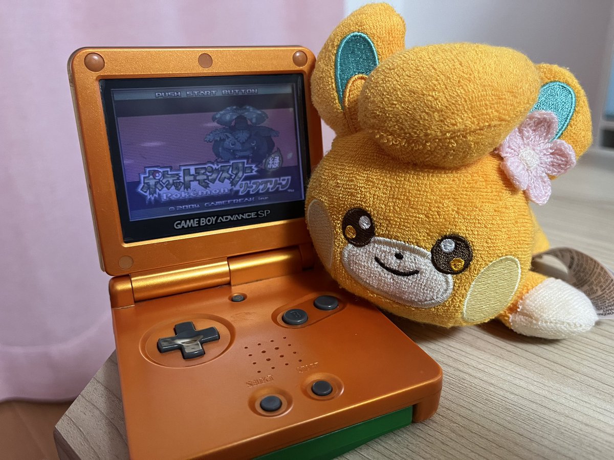 ﾎﾟｹﾊﾟｰｸ行ってからポケモンやりたくて、実家から引っ張り出してきたん