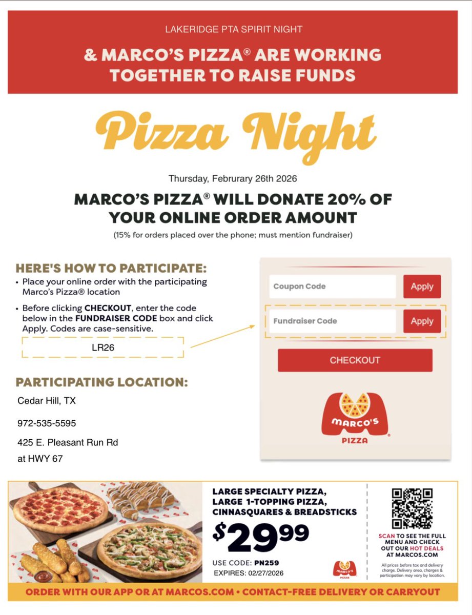 Lake Ridge Elementary PTA tweet media