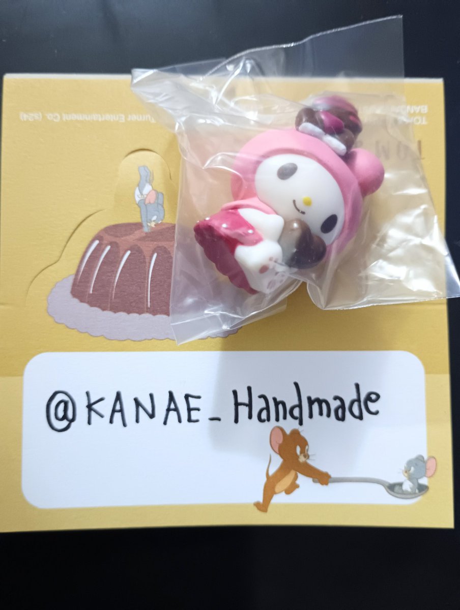 KANAE_Handmade's tweet photo. @J89Rmyuk_72 検索より失礼します
マイメロ所持しております
クロミとの交換希望です
どうぞご検討ください https://t.co/y2FrDhFHHO
