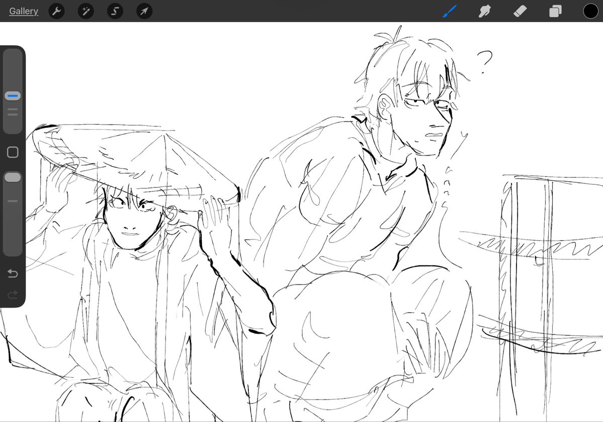 me when its time to draw itty bittys sitting small