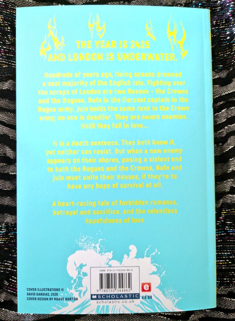 FinlaysonPalmer's tweet image. Thank you to @scholasticuk for the review copy of Burn the Water by the screenwriter of The Hunger Games, Billy Ray. 

A YA dystopian set in a future drowned London, perfect for fans of Shatter Me and Lightlark 📚

#YA #BurnTheWater #BillyRay #ukteenchat #enemiestolovers #romance