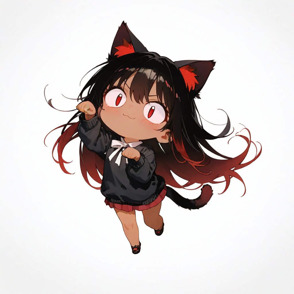 AI火曜日褐色DAY ねこちゃんの本能に抗えないくろねこちゃん