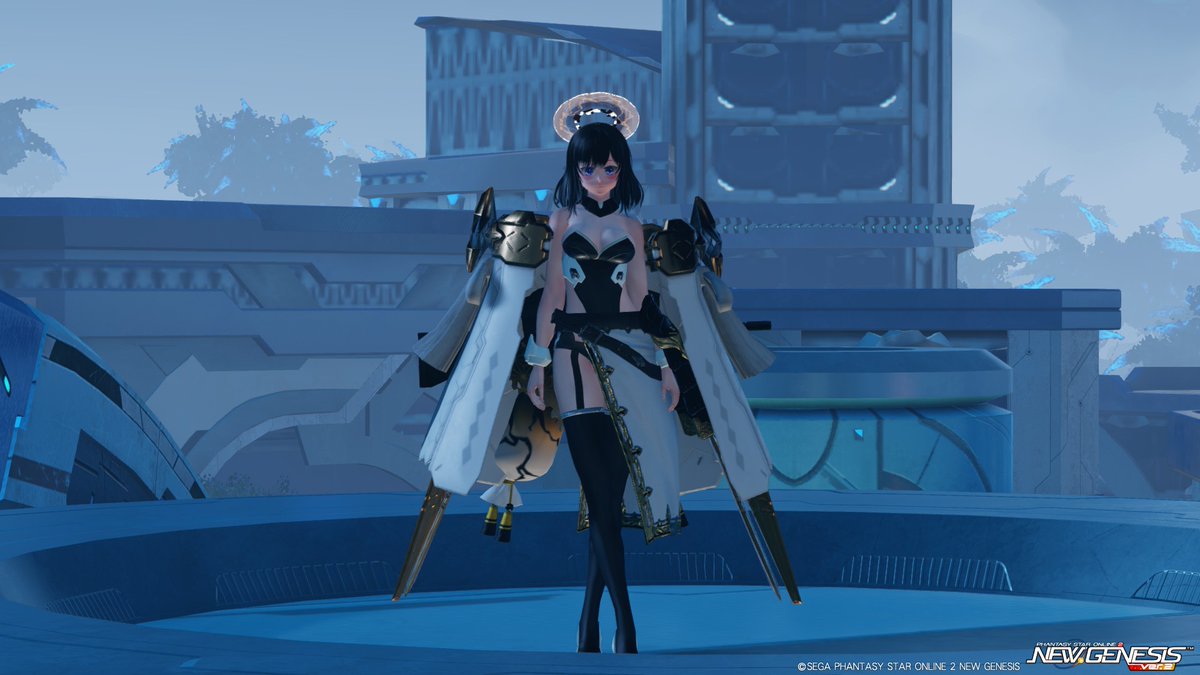 NGScitrine's tweet photo. 昨日、ハイアグニ必死にやって何とかクリア！
この衣装為に頑張った！
#PSO2NGS https://t.co/OyGFDYdY2r