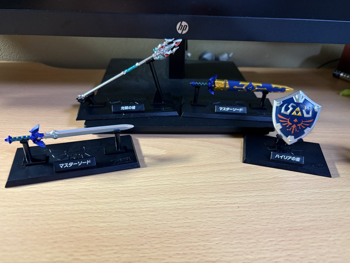 ゼルダの伝説 ウェポンコレクション、4つ買ってみました。 ミファーが