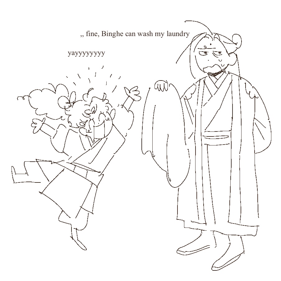 was clearing out my gallery, i completely forgot about this doodle

#svsss #bingqiu