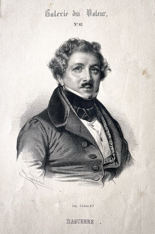 ルイ・ジャック・マンデ・ダゲール（1787-1851）は世界初の実用写真術