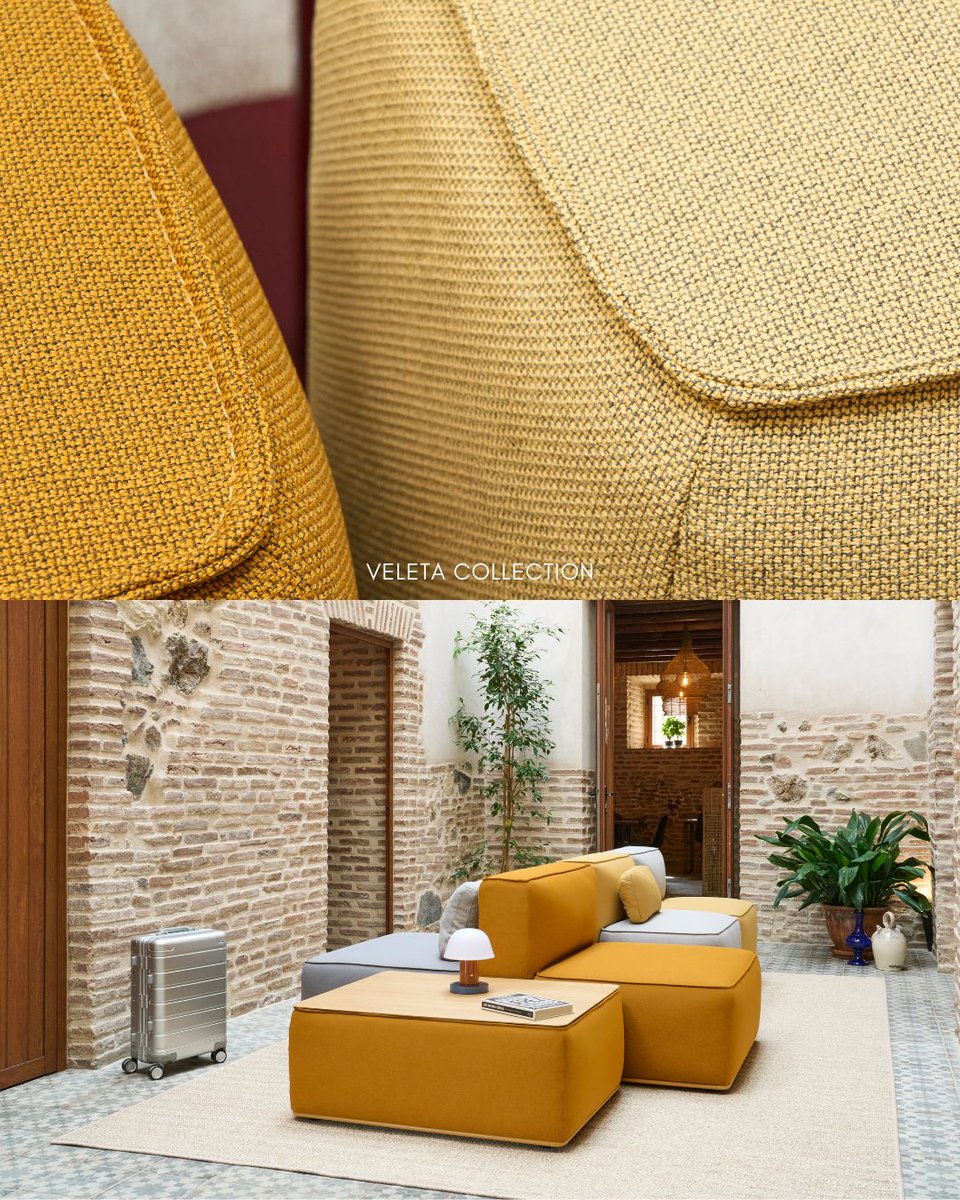 VELETA is the latest evolution of modular seating, a contemporary solution that doesn't impose but flows with your space, creating a warm, welcoming environment...

#interiors #seating #design