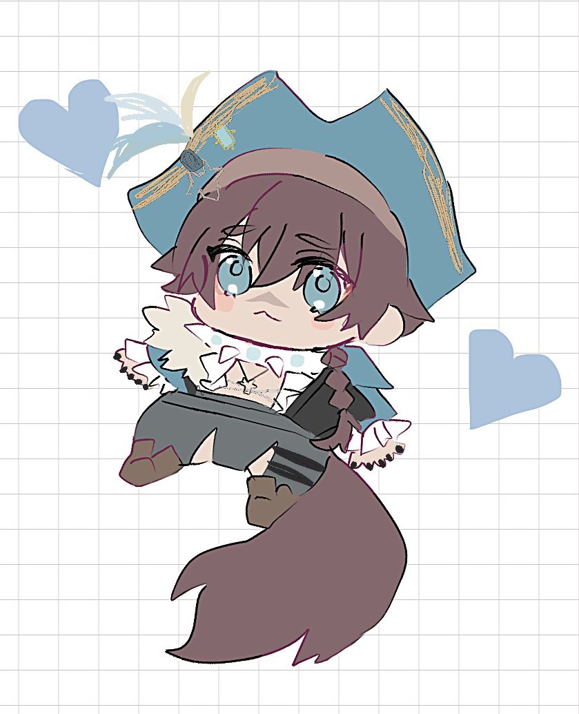 三つ編みかわええ😭🐺