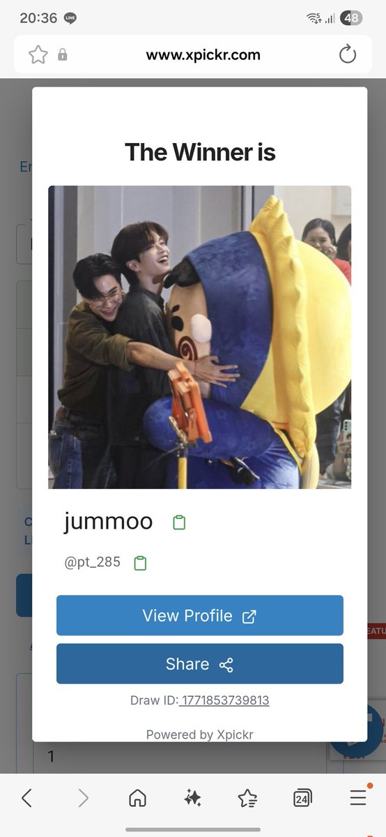 ประกาศผลรางวัลลลล
ยินดีด้วยฮ่ะคุณ <a href="/pt_285/">jummoo</a> 
ทัก DM มาได้เลยนะคะ

#MyRomanceScammerEP4