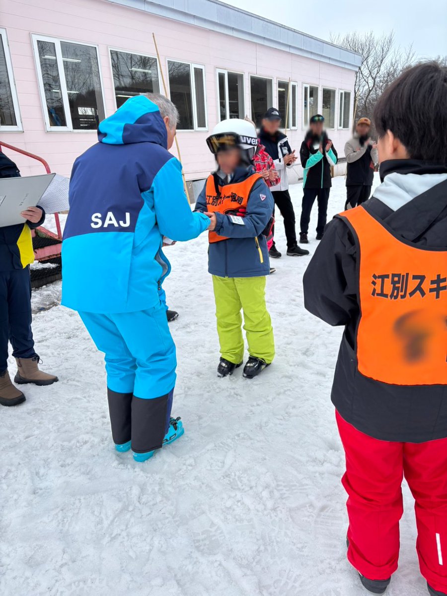 ebetsu_ski's tweet photo. 今シーズン最後のジュニア検定タイムチャレンジ https://t.co/NoaxonfdhR