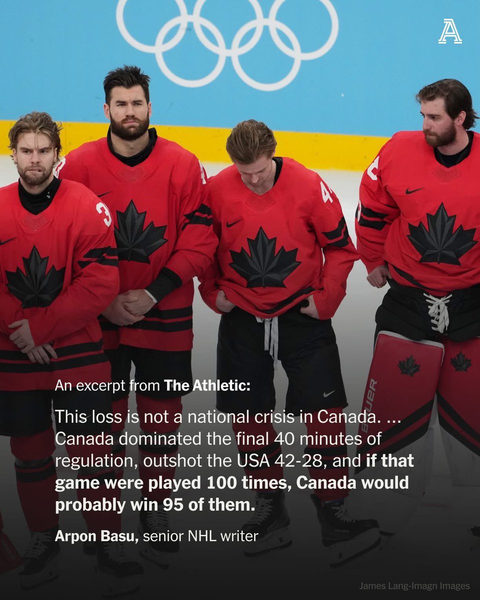 witewolfmusic's tweet photo. Looks like Canada is winning the Gold in the ‘IF’ Olympics. #USAHockey #Olympics2026 https://t.co/OB9x0x6w2o