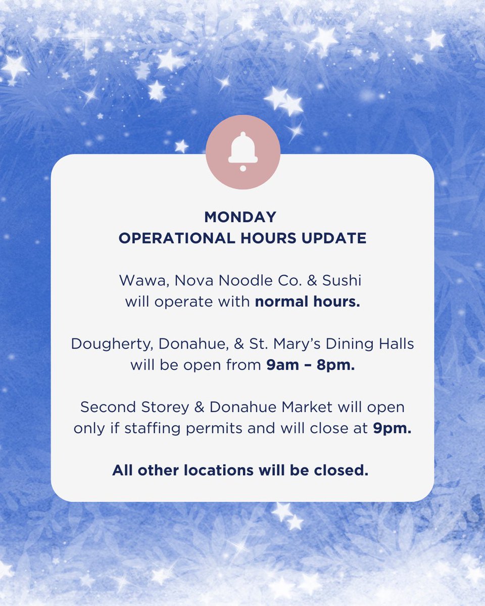 Villanova Dining tweet media