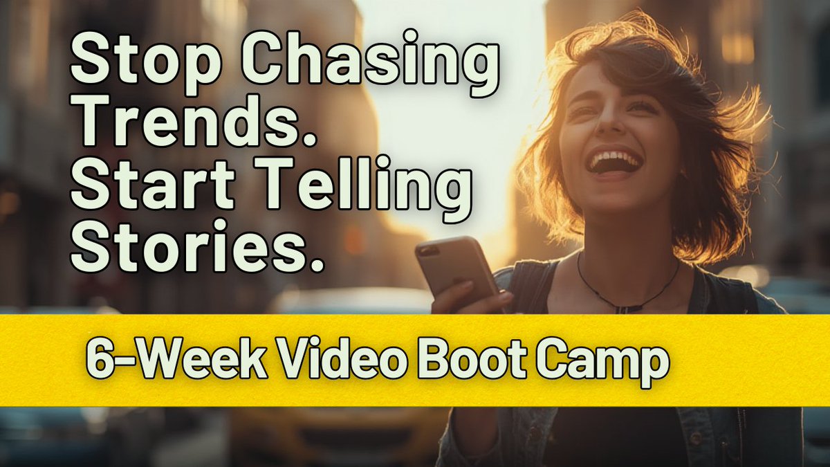 acedigitalpro's tweet photo. If video has ever felt awkward, inconsistent, or harder than it should be — it’s probably not a confidence issue.

It’s a structure issue.

#videomarketing #storytelling https://t.co/F0Xb0kD64x