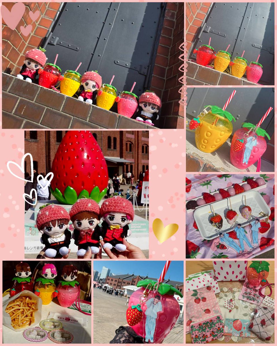 今日はここに行ってきたよ♪🍓 大好きないちごがいっぱいで