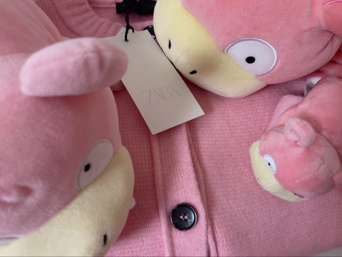 こんばんは♪ あっという間に3連休終了😭 ZARAに行ってたら ヤドン