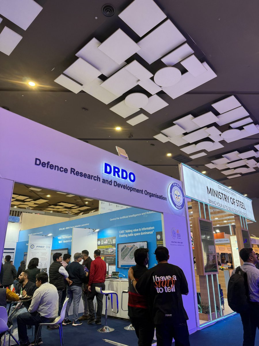 adityakumarx's tweet photo. Negative PR around the @IndiaAiExpo everywhere, Lets look at the positives.

Sovereign LLMs from Sarvam
Gnani AI VoiceOS
BharatGPT soon
AI factories + serious GPU infra
Public sector + healthcare rollouts
&amp; much more,

2 yrs ago, prompts.
Now, infrastructure.

Amazing momentum. https://t.co/RSATpVVXYF