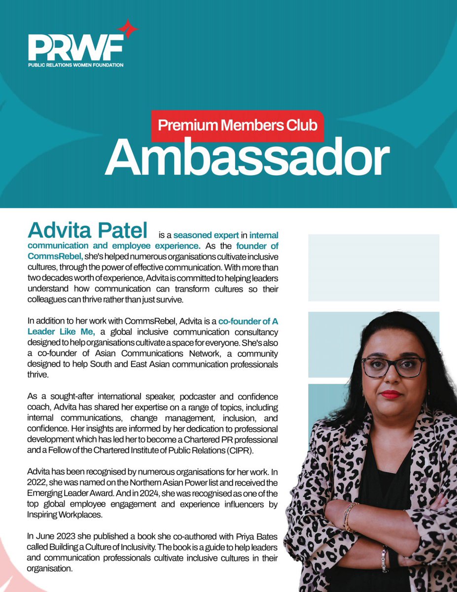 Public Relations Women Foundation tweet media